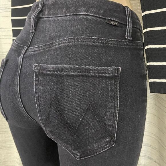 MOTHER high-rise skinny‎ jeans with high waist, size 28 - Picture 6 of 14